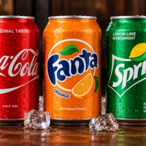Coca-cola, Fanta, Sprite ж/б