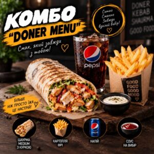 Doner Menu