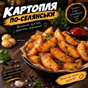 Картопля по-селянськи